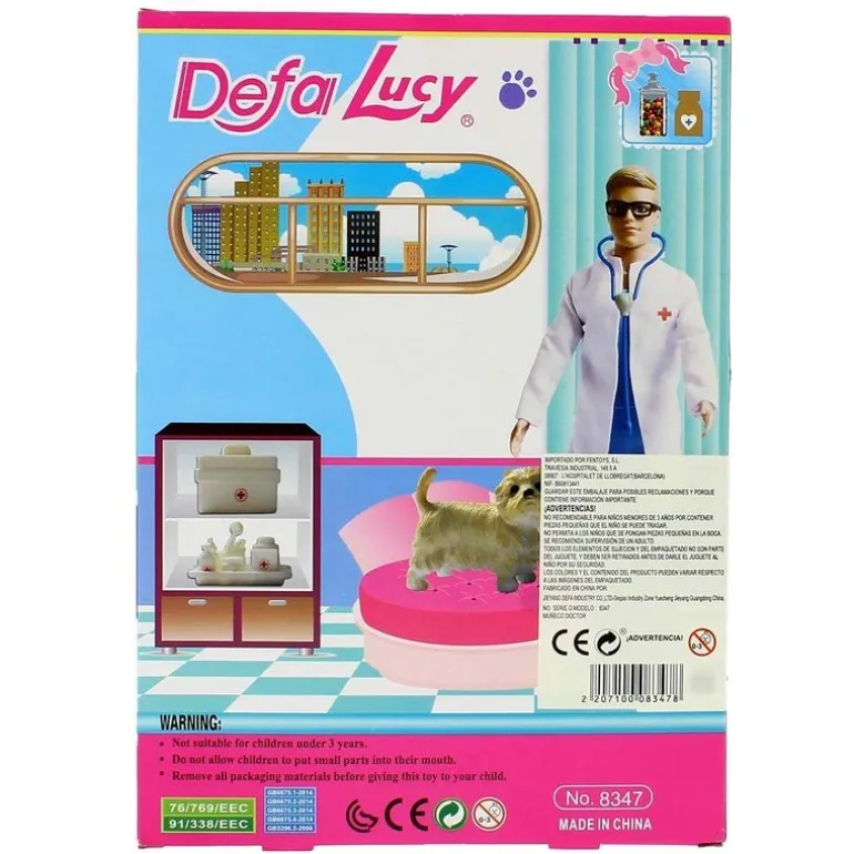Defa Lucy Muñeco Veterinario