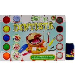 Dentista Plastelina 10 Botes Plastilina