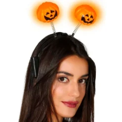 Diadema Calabaza con Luz