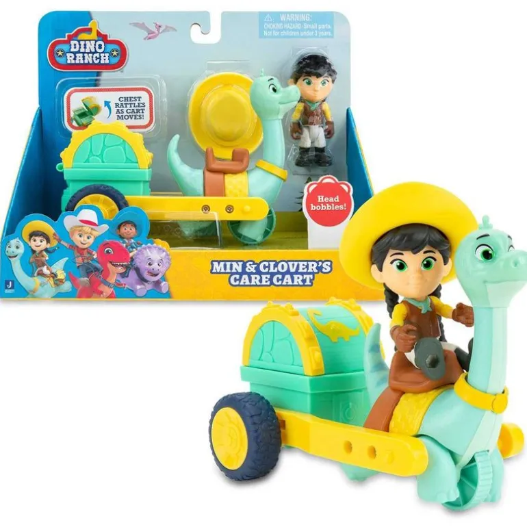 Dino Ranch Dino Vehículo + Figura Surtido