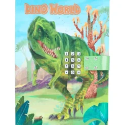 Dino World Diario con Código Secreto