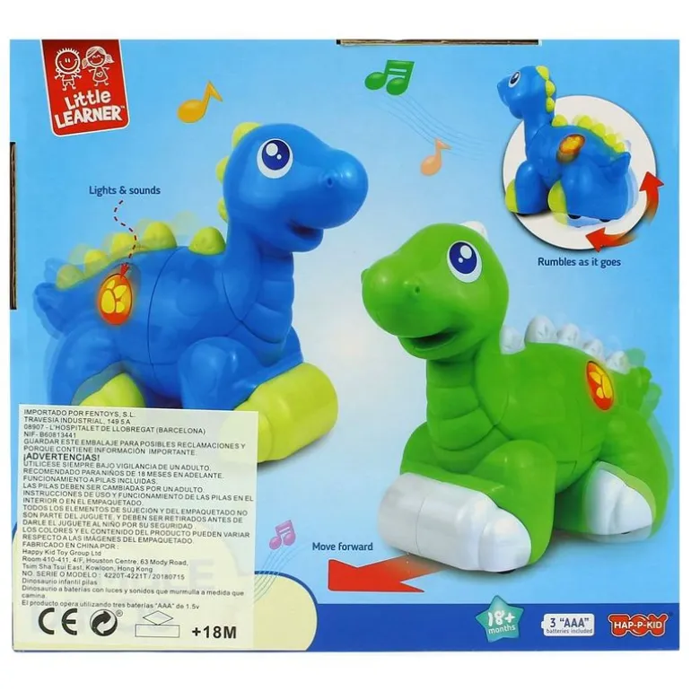 Dinosaurio Infantil Azul