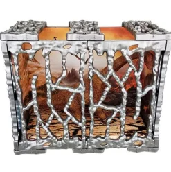 Dinosaurio Jaula con Branquiosaurio