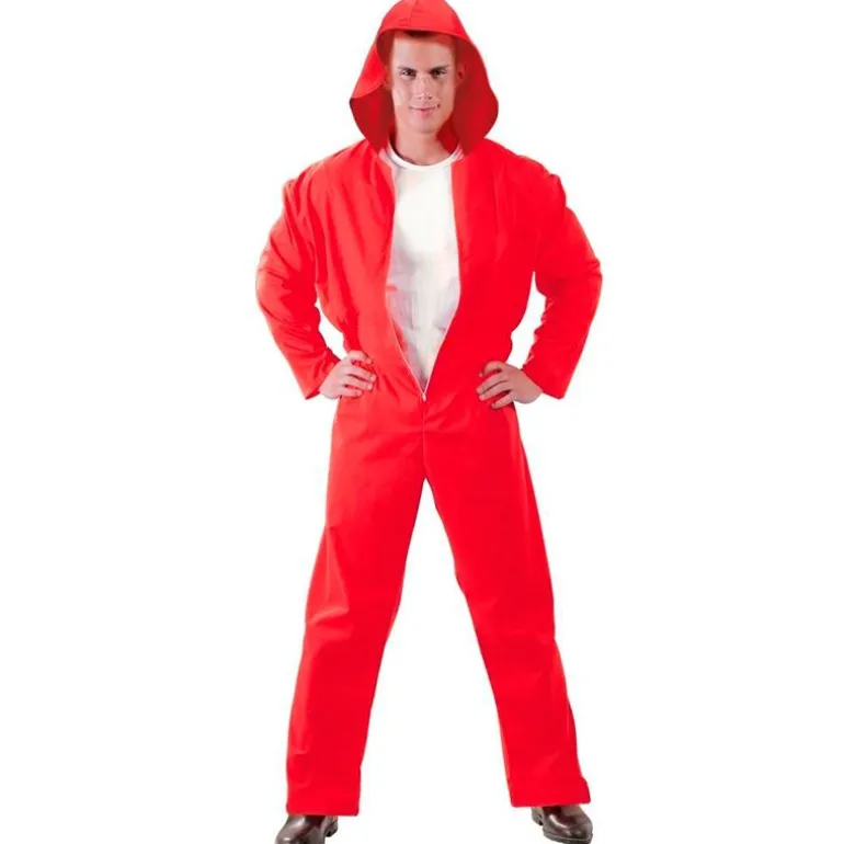 Disfraz Convicto Rojo