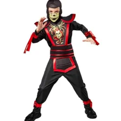 Disfraz Guerrero Ninja Rojo