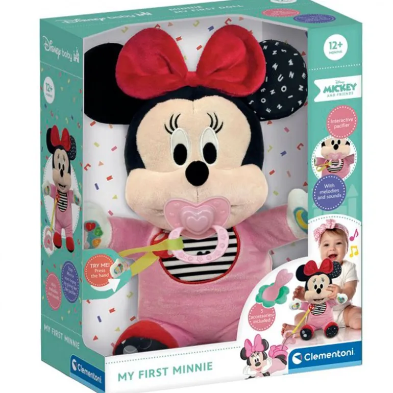 Disney Baby Mi Primera Muñeca Minnie Mouse