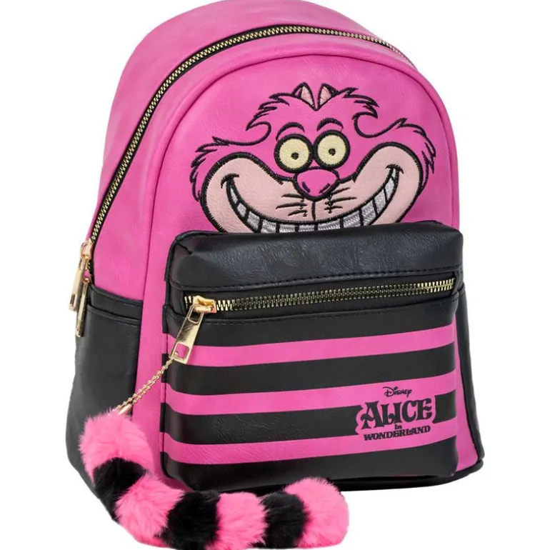 Disney Cheshire Gato Mochila Casual Polipiel