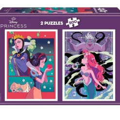 Disney Villanas Puzzle 2x500 Piezas