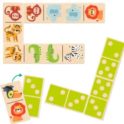 Dominó Selva Reversible Madera