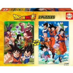 Dragon Ball Puzzle 2x500 Piezas