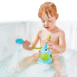Ducha Baño Elefante Azul