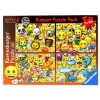 Emoji Super Pack 4 Puzzles de 100 Piezas