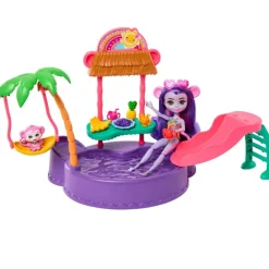 Enchantimals Playset Monito Chapoteo en la Piscina