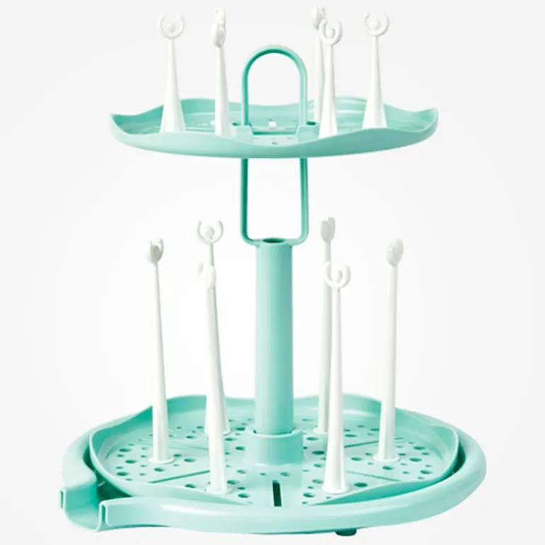 Escurrebiberones giratorio Menta