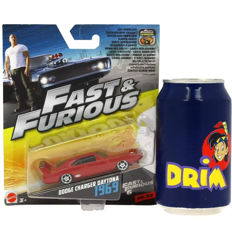 Fast & Furious Vehículo Dodge Charger Daytona 1969