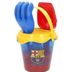 F.C Barcelona Cubo de Playa con Accesorios
