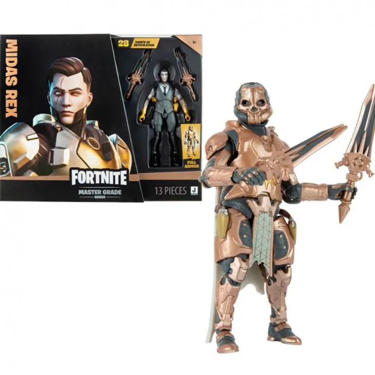 Fortnite Master Grade Figura Midas Rex