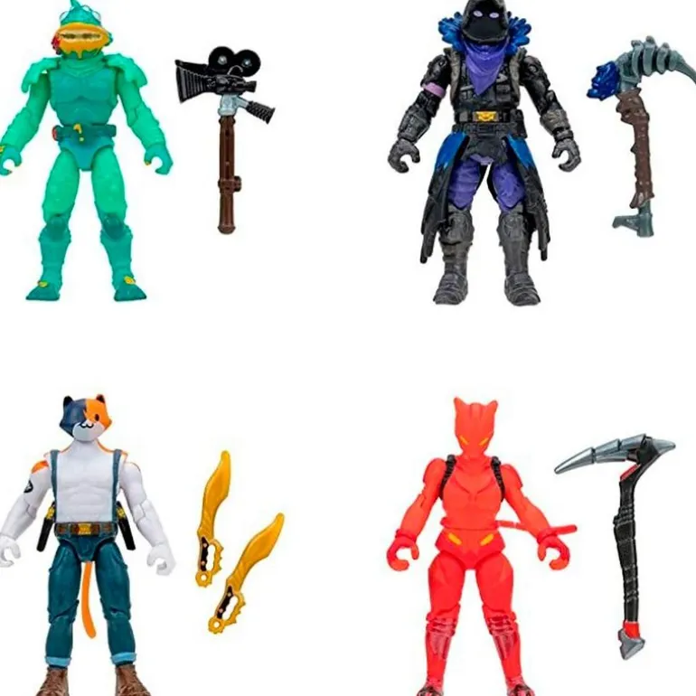 Fortnite Pack Figuras Legendary Series Squad