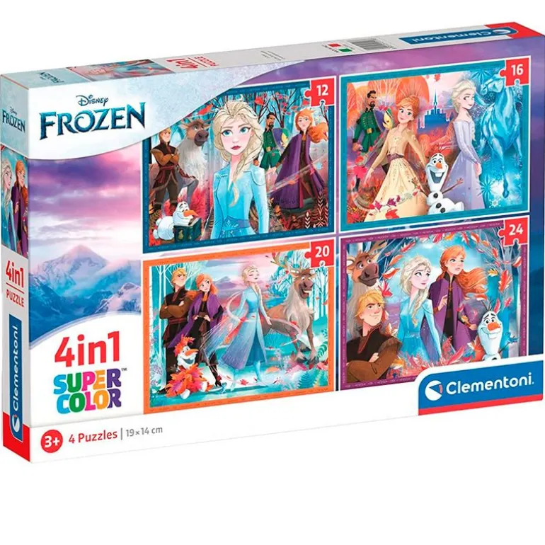 Frozen Puzzle Evolutivo 4 en 1