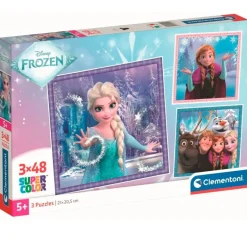 Frozen Puzzle 3x48 Piezas