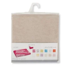 Funda de rizo para cambiador Beig
