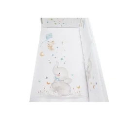 Funda nordica + protector Elefante Azul