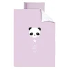 Funda nórdica + funda almohada 60/70 Panda Rosa