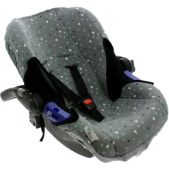 Funda Portabebé de punto algodón Gris/Azul