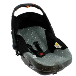 Funda Portabebé de punto algodón Gris/Azul