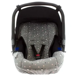 Funda Portabebé de Punto algodón Gris/Rosa