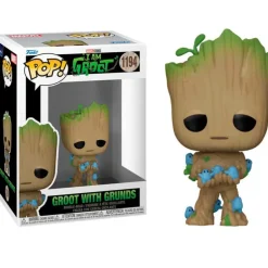 Funko POP! Guardianes Galaxia Groot con Grunds
