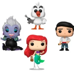 Funko POP! La Sirenita Pack 4