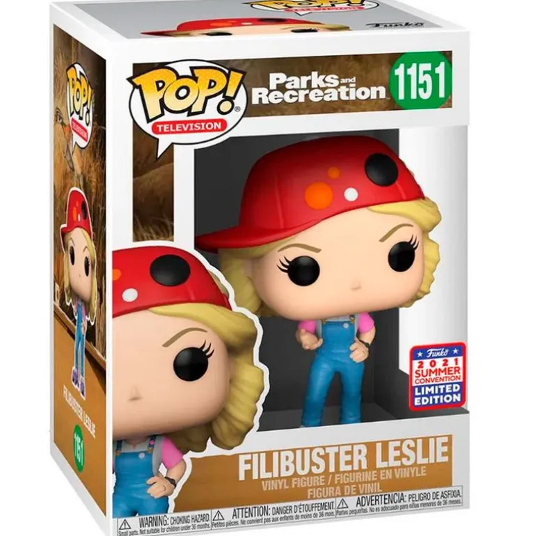 Funko POP! Parks & Recreation Leslie Exclusiva