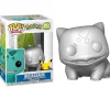 Funko POP Pokémon Bulbasaur 25 cm Silver Metálico