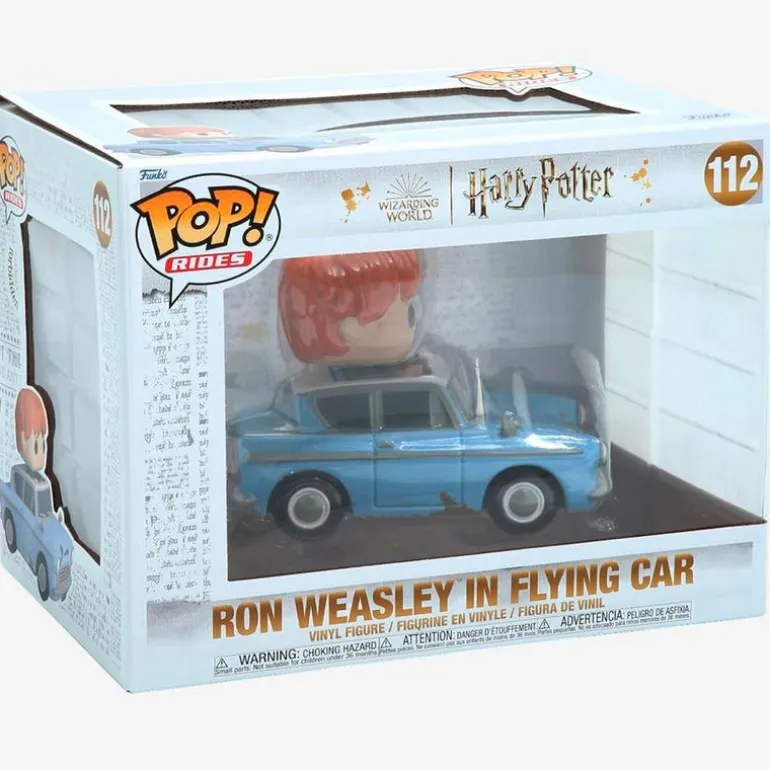 Funko POP! Rides Harry Potter Ron con Coche