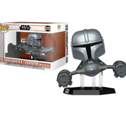 Funko POP! Rides Mandalorian Nave N-1 Starfighter
