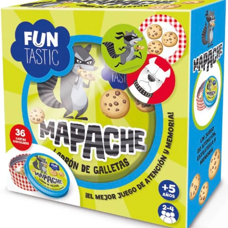 Funtastic Mapache Juego de Cartas