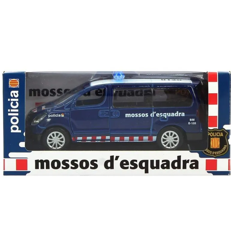 Furgoneta antidisturbios Mossos a escala 1:43