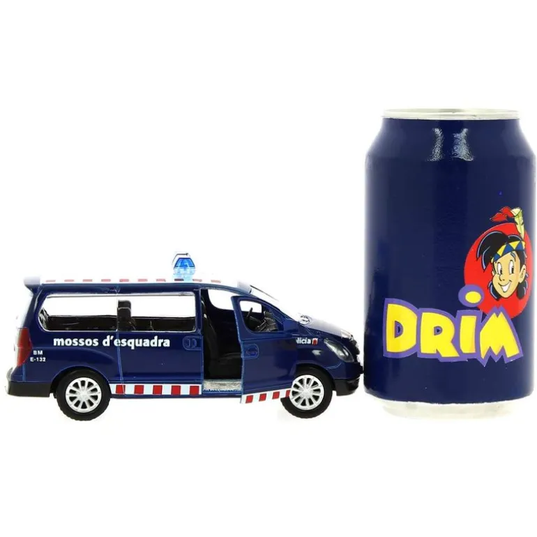 Furgoneta antidisturbios Mossos a escala 1:43