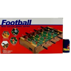 Futbolín de madera sobremesa