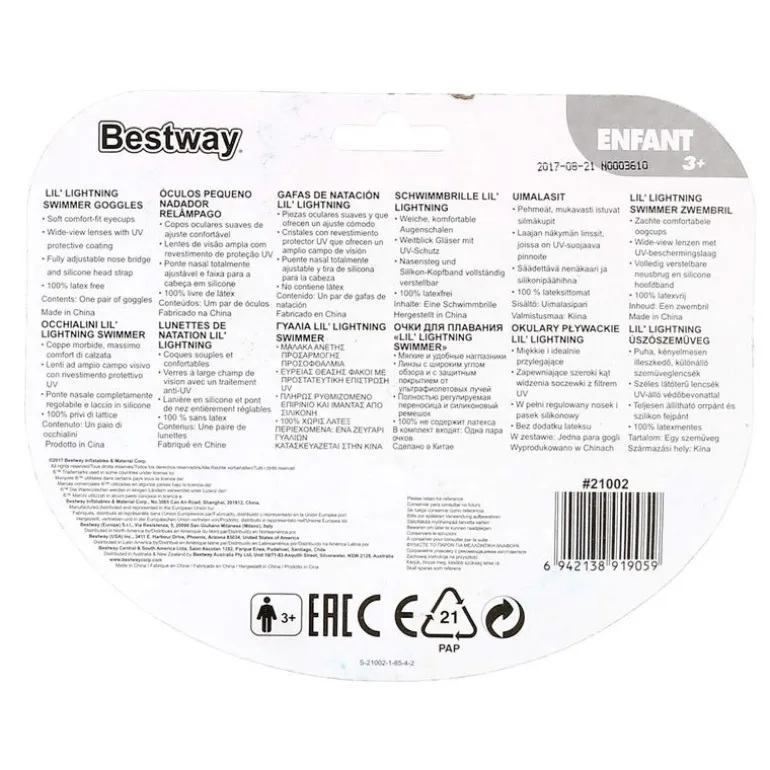 Gafas de Natación Infantiles Azul