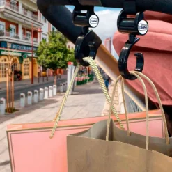 Ganchos universales para silla / cochecito