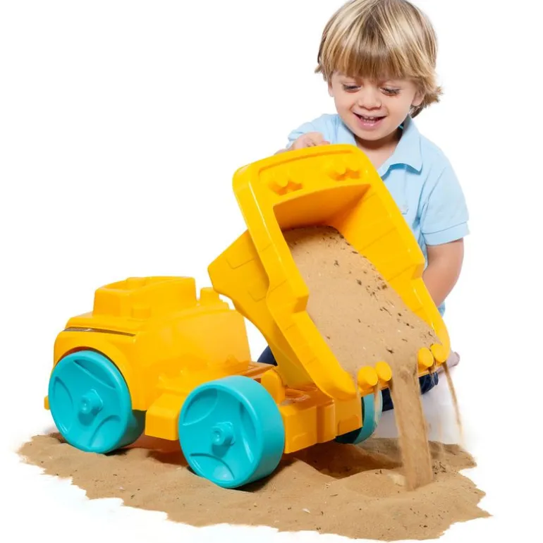 Gran Camión Volquete Playa