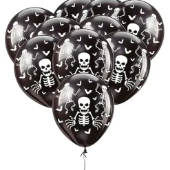 Halloween Bolsa Globos Esqueleto