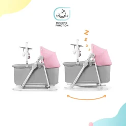 Hamaca Nola Minicuna 5 en 1 Rosa