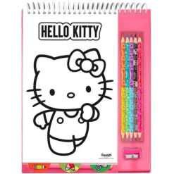 Hello Kitty Cuaderno Colorear Creativo