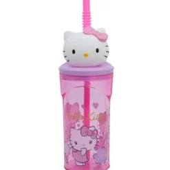 Hello Kitty Vaso Figura 3D 360 ml