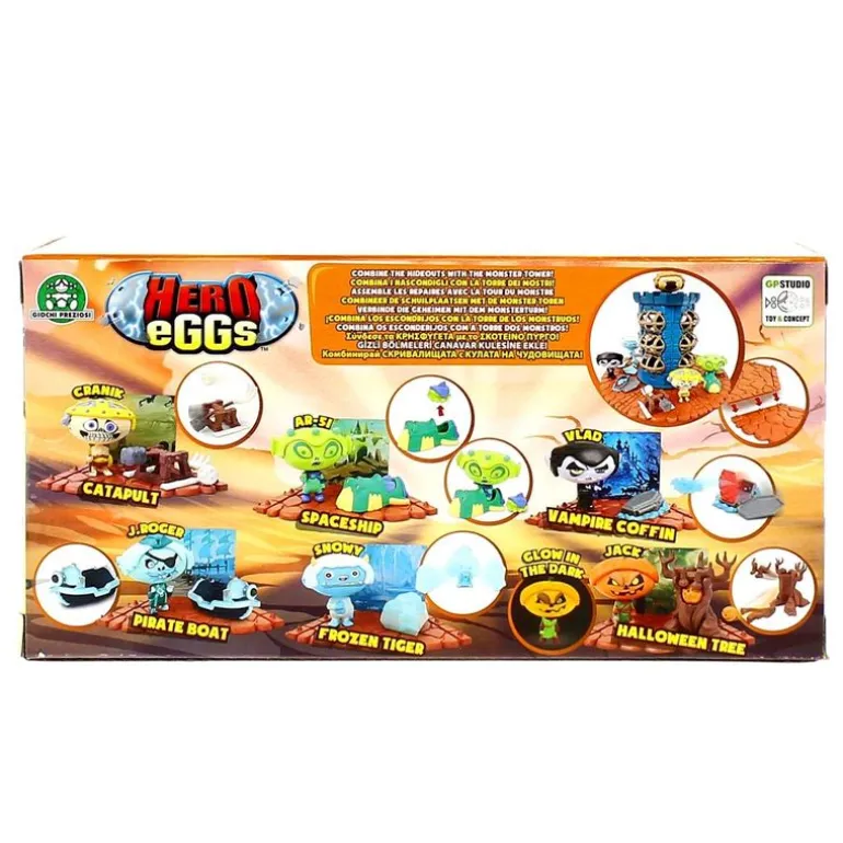 Hero Eggs Playset con Cranik