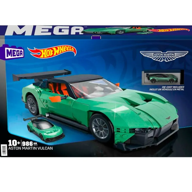 Hot Wheels Aston Martin Vulcan Coche Construcción