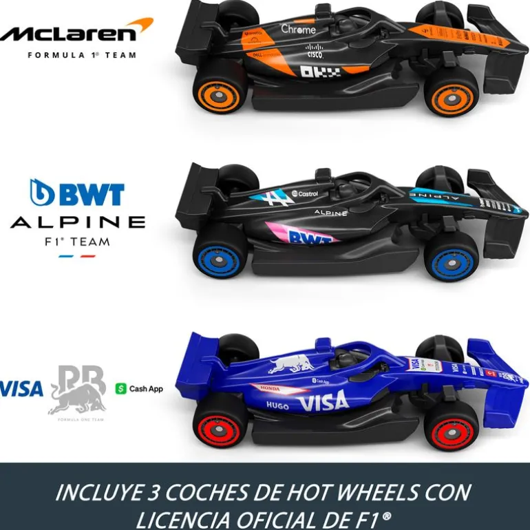 Hot Wheels Circuito Carreras Gran Velocidad Formula 1